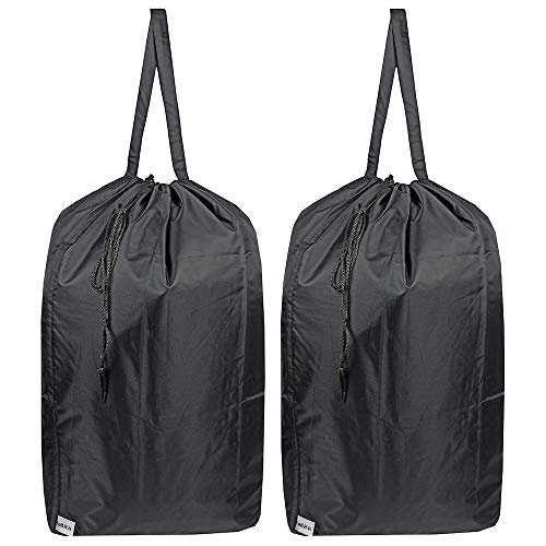 Tear Proof Nylon Laundry Bag with Handles 2Pack