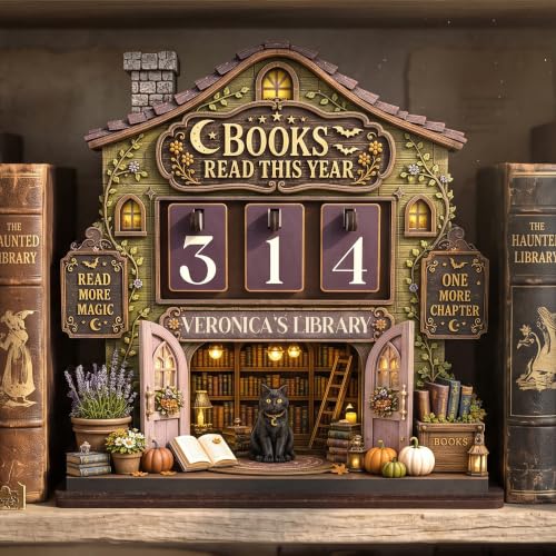 Personalized Books Read This Year Counter