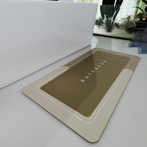 Non Slip Quick Dry Bath Rug Super Absorbent Bath Mat for Bathroom