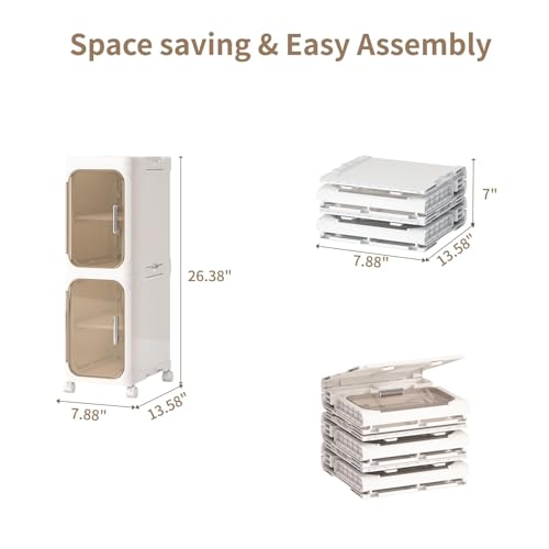 Slim Bathroom Storage Cabinet
