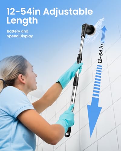Electric Spin Scrubber for Bathroom