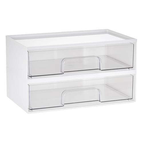 Stackable Storage Drawers Small & Wide & High & Mini