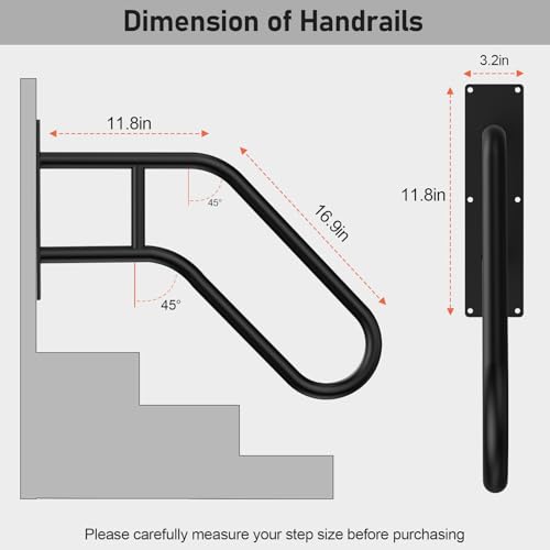 Handrails for Outdoor Steps