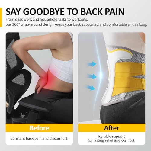 Back Brace for Lower Back Pain Relief