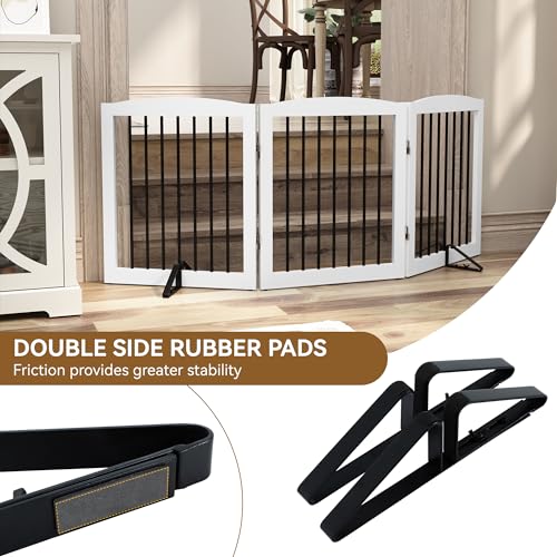 Freestanding Pet Gate Metal Support Feet