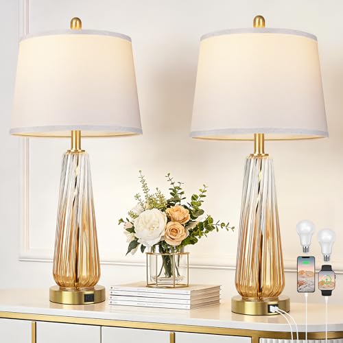 Table Lamps Set of 2 with Touch Control