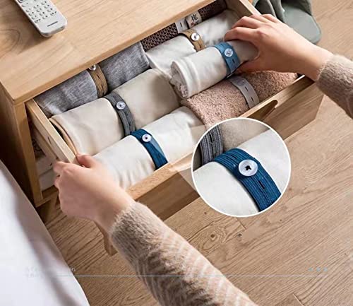 20pcs Adjustable Elastic Clothes Strap for Closet