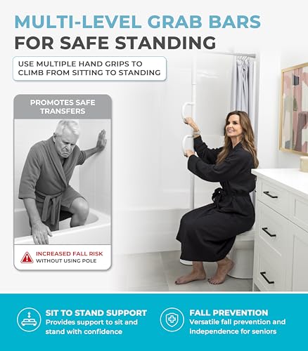 Floor to Ceiling Grab Bar