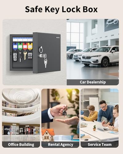 Key Lock Box Wall Mount Key Box
