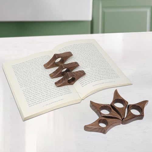 Walnut Book Page Holder