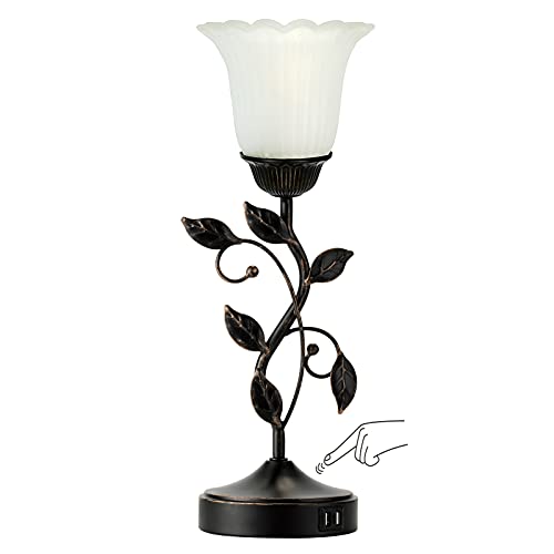 Touch Control Table Lamp with 2 USB Charging Ports