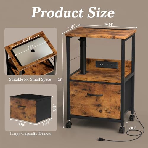 Swivel Nightstand