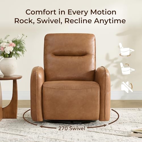Leather Power Recliner Chair for Living Room