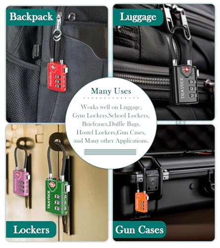 TSA Approved Luggage Locks