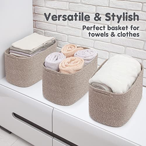 Cotton Rope Baskets for Organizing