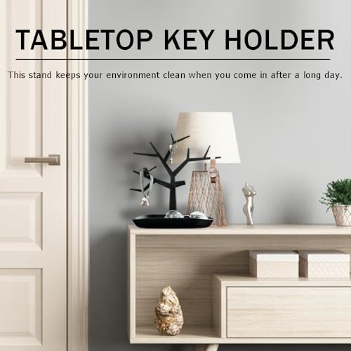 Tabletop Key Holder Stand Tree Key Rack