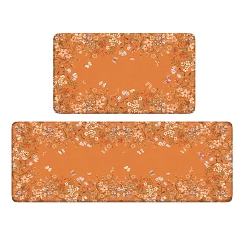Kitchen Mats Cushioned Anti Fatigue Kitchen Rugs and Mats