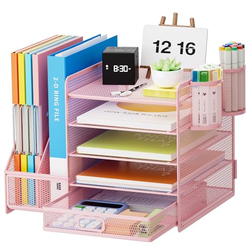 Desk Organizer with File Holder