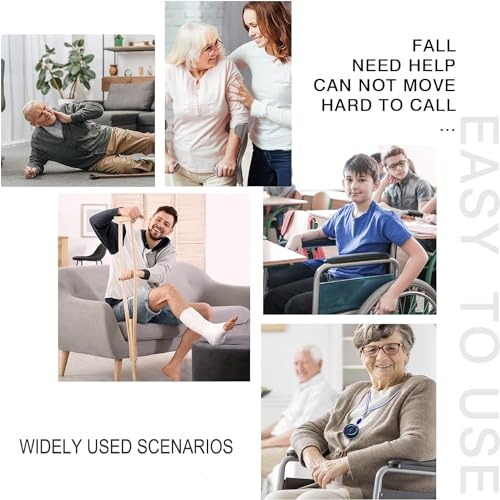 Wireless Caregiver Call Button for Elderly at Home