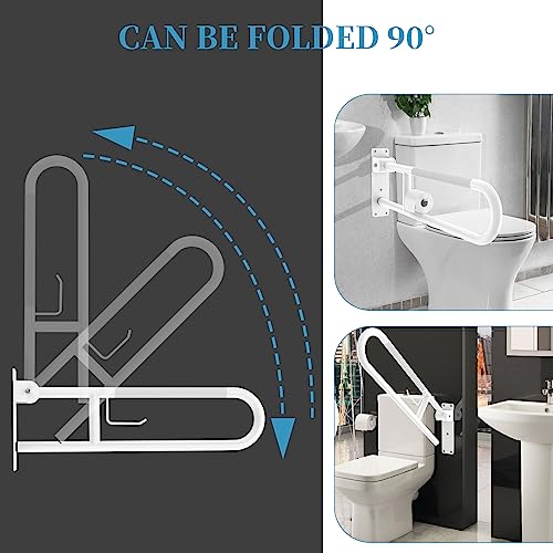 Folding Bathroom Toilet Safety Rails