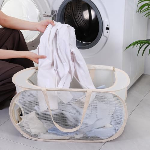4 Pcs Mesh Popup Laundry Hamper
