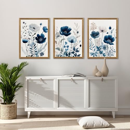 3 Pieces Framed Canvas Wall Art