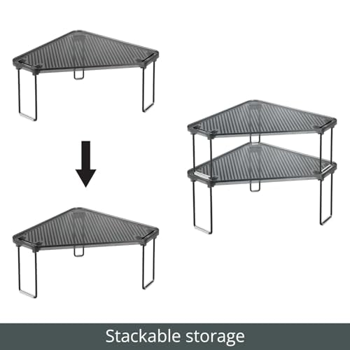 Plastic Steel Corner Stackable Rack