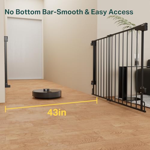 No Bottom Bar Baby Gate