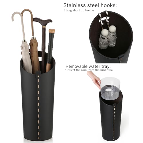 Large Umbrella Stand Holder Indoor Entryway Umbrella Bucket Rack