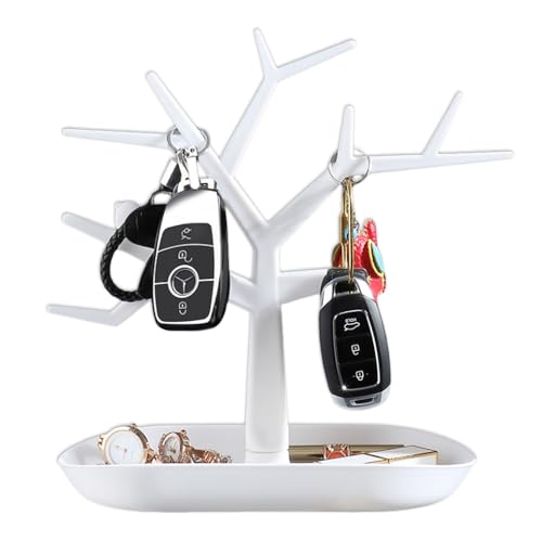 Tabletop Key Holder Stand Tree Key Rack