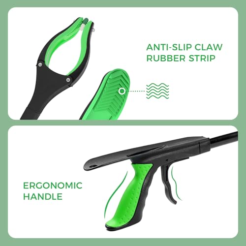 Extra Long Foldable Reacher Grabber Pickup Tool
