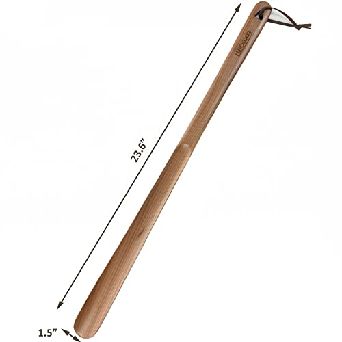 Long Handle Wooden Shoehorns