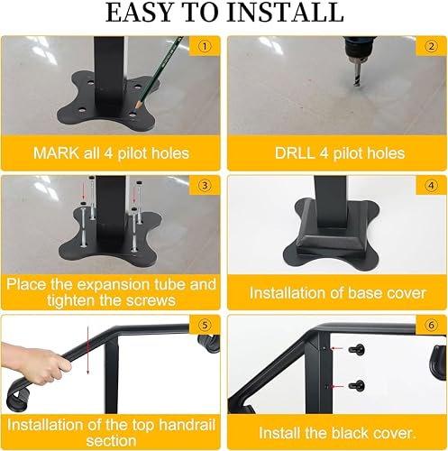 Handrails for Outdoor and Indoor Steps