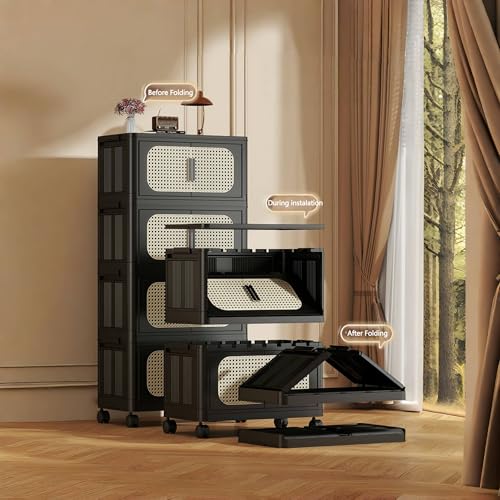 5 Tiers Folding Storage Cabinet