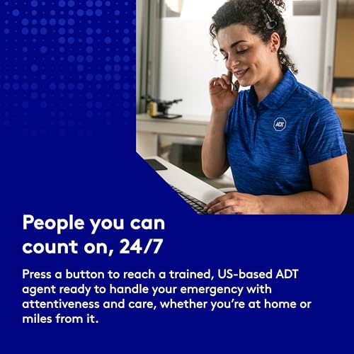 On-The-Go Mobile Medical Alert System for Seniors - GPS Capabilities, Included Waterproof Wearable Panic Button, 24/7 U.S. Based Monitoring