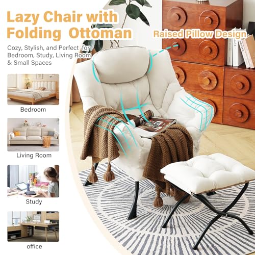 Lazy Chair with Ottoman