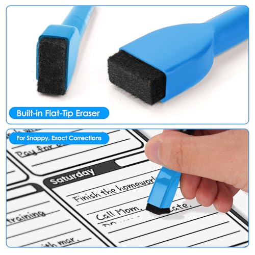 Magnetic Dry Erase Markers with Eraser