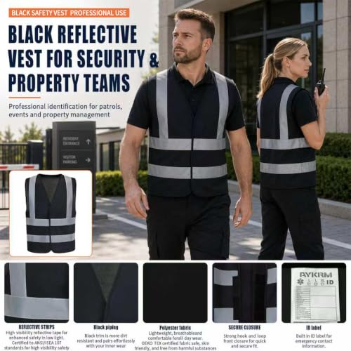 12 colour High visibility viz vest hi vis viz reflective work construction safety vest
