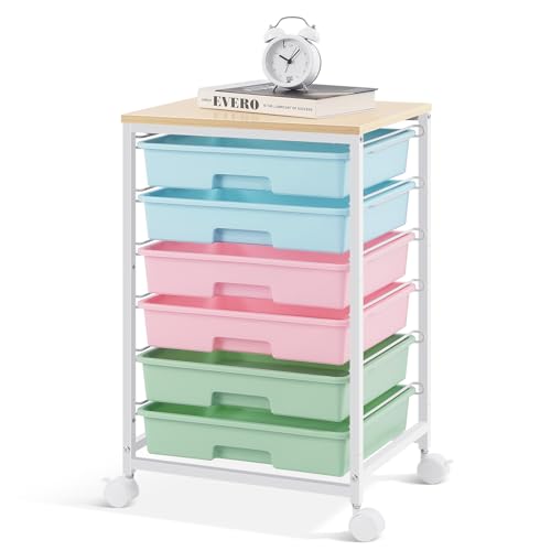Rolling Cart with Drawers