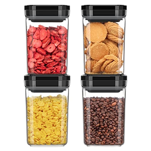 4 Pack Airtight Food Storage Container Set