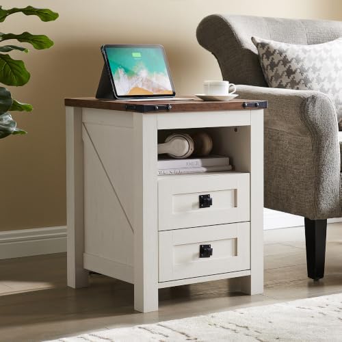 18" Farmhouse Nightstand