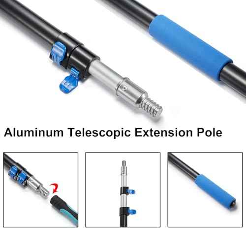 High Ceiling Fan Duster with Extension Pole