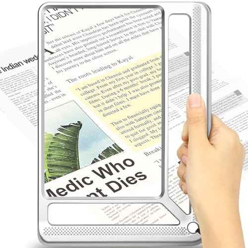Full Page Magnifying Glass for Reading