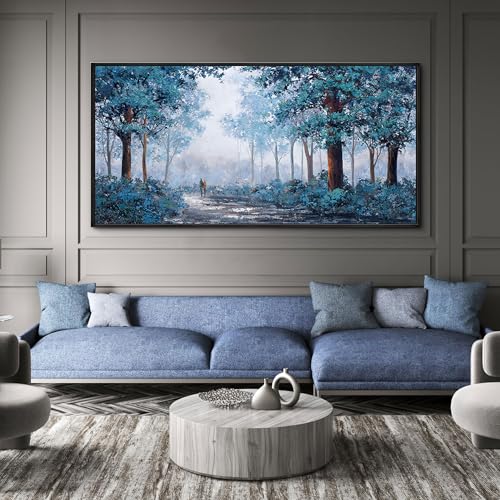Large Wall Art Canvas Wall Decor Colorful Forests Decor