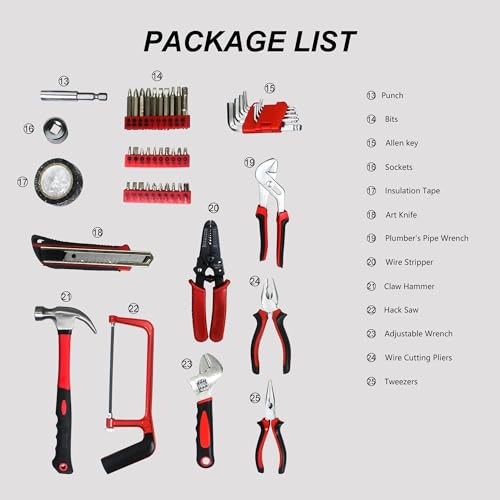 Home & Hand Tool Kit Set