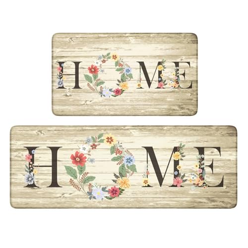 Kitchen Mats for Floor 2 PCS