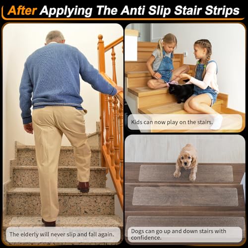 Clear Non Slip Stair Treads Tape