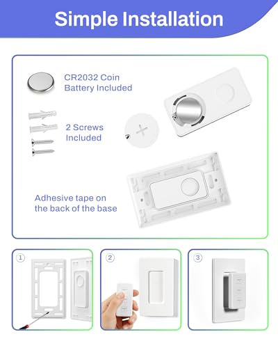 Mini Wireless Remote Control Outlet Switch Power Plug in for Household Appliances