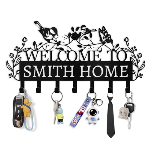 Personalized Key Holder for Wall
