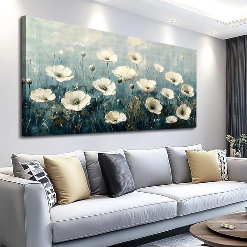 Canvas Wall Decor For Bedroom Wall Art For Living Room Office Decorations Boho Wall Paintings Flowers Landscape Pictures Artwork Aesthetic Posters kitchen Home Decor Ready To Hang 20x40 In
